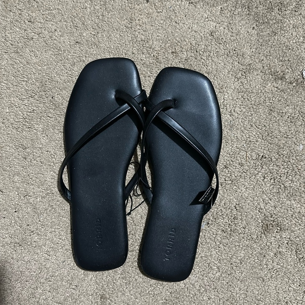 Torrid Square Toe Loop Flip Flop
